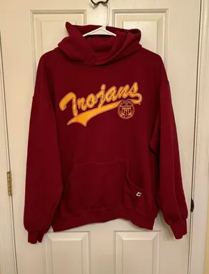 Russell Athletic USC Trojans Vintage University Of Southern California Pullover Sweatshirt thumbnail 6