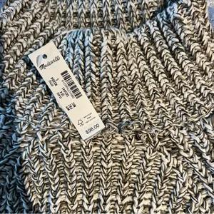 Madewell Knit Marled Cotton Mockneck Sweater thumbnail 10
