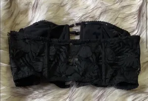 Victoria's Secret lace caged bra (L) thumbnail 3