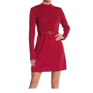 Free People red French Girl dress thumbnail 3