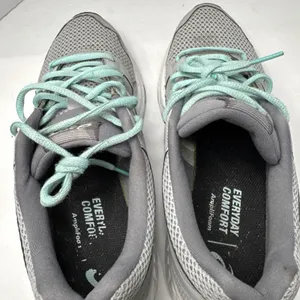 ASICS GEL-Contend 5 Women’s Size 10 Gray Aqua Running Walking Shoes 1012A234 thumbnail 11