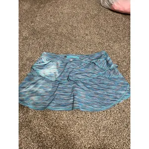 Ideology blue space-dyed performance tiered athletic skort XXL thumbnail 9
