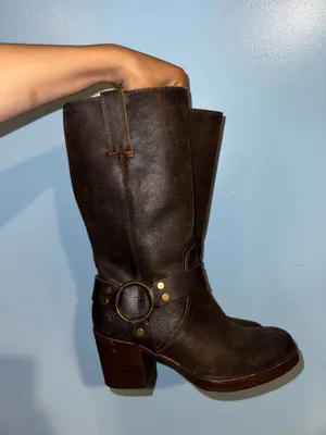 Frye Boots Harnless Leather Bootd thumbnail 2