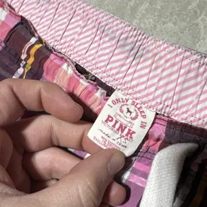 Victoria's Secret PINK Pajama Lounge Flannel Pants Spellout Vintage XS Cotton Y2K thumbnail 8