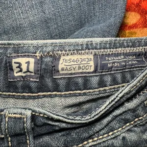 Miss Me Jeans Women 31 Easy Boot DK29 Rhinestone Embellished Flap Pockets JES463 thumbnail 3