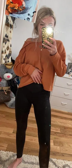 American Eagle Arie Leather Leggings thumbnail 1