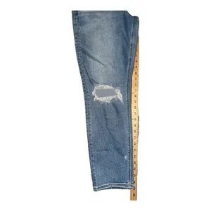 American Eagle Womens Stretch Ripped Curvy Mom‎ Jeans, Size 8 LONG thumbnail 8