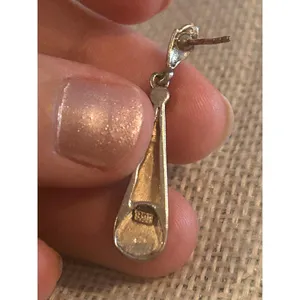A280 1 1/4 inch earrings 925 sterling silver thumbnail 7