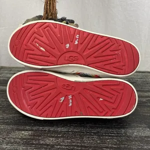 Ugg White Caplan Logo Print Slip On Athletic Sport Sneaker Shoes 6 thumbnail 5