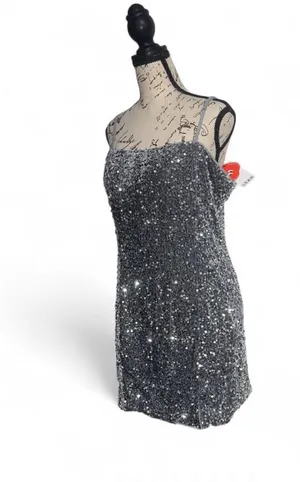 Cider Large New with tags Sequin Cami Split Short Dress thumbnail 3