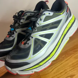 Hoka Stinson Lite Black Mesh Silver Size 12.5M NO BOX thumbnail 15