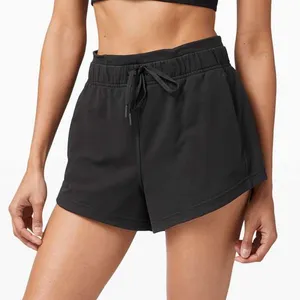 Lululemon Inner Glow Short 3" *Terry Black Size 4 thumbnail 1