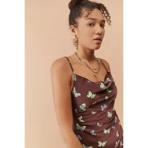 Urban Outfitters | Mallory Butterfly Mini Slip Dress | Medium thumbnail 11