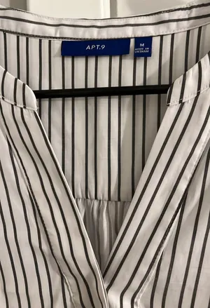 Apt. 9  striped blouse thumbnail 3
