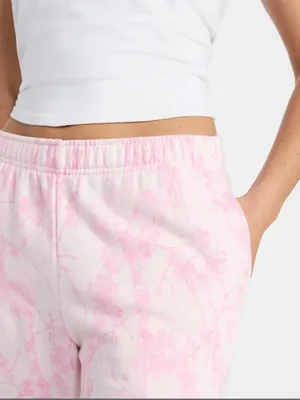No Boundaries Jogger Sweatpants Light Pink Printed Camo S thumbnail 3
