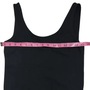 Old Navy Women's Black Closure Detail Sleeve Round Neck Bodysuit Sz M thumbnail 4