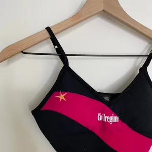 Civil Regime Teen Titans Go Black Starfire Star Kelly Seamless Bra Small New thumbnail 10