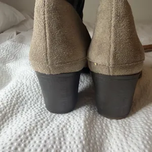 Nine West Vintage America Collection Suede Knee High Size 8M Brown Rear Zip thumbnail 9