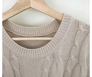 Boutique oversized Cream Knit Vest thumbnail 6
