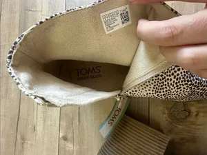 NWT Toms Genevieve Cheetah Animal Print Leather Ankle Booties Boots Sz 9 thumbnail 5