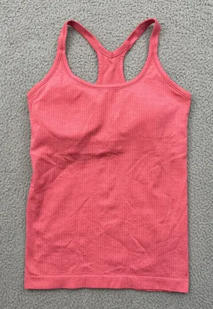 Lululemon Ebb To Street Tank Top Pink Athletic Athleisure Tennis Women's 8 thumbnail 1