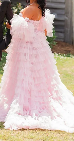 Sherri Hill Prom Dress Pink size 0 thumbnail 1
