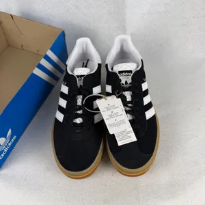 Adidas Gazelle Bold W‎ Platform Sneakers Black White IE0876 Womens US 9.5 UK 8 thumbnail 5