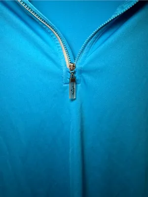 Callaway Blue Long-Sleeve Golf Quarter-Zip Women’s S thumbnail 4
