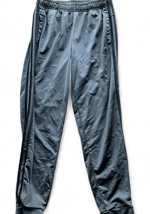 adidas dark gray and black jogger sweatpants thumbnail 1