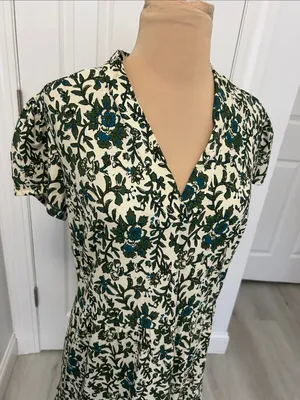Jude Connally Floral Tiered Midi Dress thumbnail 3