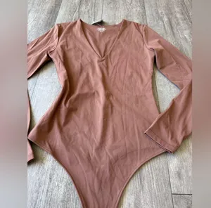 Amazon Brown Long Sleeve Bodysuit thumbnail 7