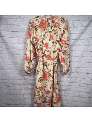 Lane Bryant Women’s Size 14 Floral Wrap Midi Dress NWT thumbnail 8