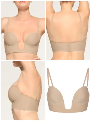 SKIMS deep plunge shape wear plunge bra thumbnail 2