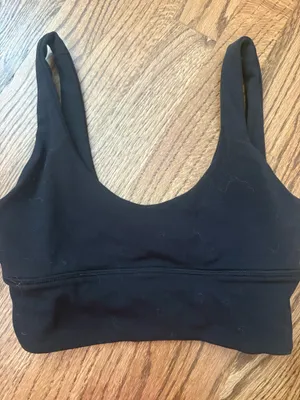 Lululemon Black Sports Bra thumbnail 1