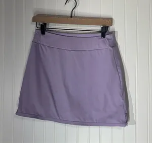 LouKeith Lilac Athletic Skort M Tennis Golf Skirt Built-in Shorts Stretch Purple thumbnail 1