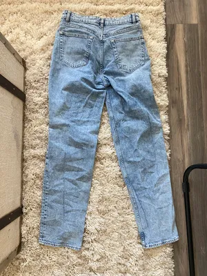H&M Divided Ripped High Waisted Denim Jean thumbnail 6