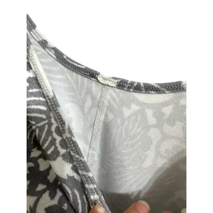 Lululemon‎ Daily Tank Beachy Floral White Fossil Wee Stripe White Fossil size 2 thumbnail 3