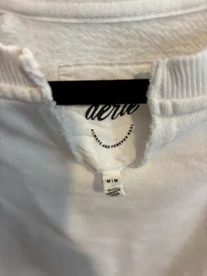 Aerie Lace Trim Crew Neck thumbnail 3