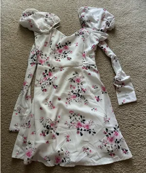 Francesca's Dress Floral Mini thumbnail 1