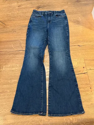 American Eagle curvy super high Rise Flare Jeans 4 thumbnail 1