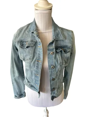 Bershka Denin Collection Jean Jacket Size XS thumbnail 1