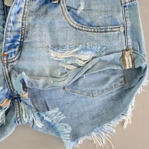 One Teaspoon Bandits Distressed High Rise Women Shorts thumbnail 3