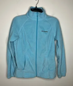 Columbia blue fleece jacket size‎ small thumbnail 1