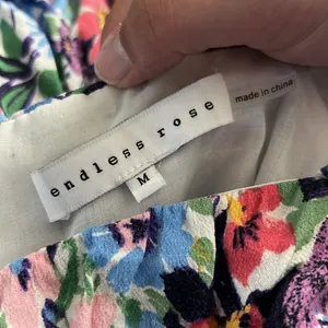 Endless rose FLORAL OFF THE SHOULDER RUCHED MINI DRESS M thumbnail 6