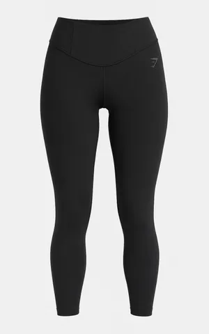 Gymshark XS Black Capri Workout Leggings thumbnail 1