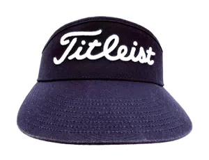 Titleist FootJoy Women's Navy Blue Pro Vi Golf Visor Hat One Size thumbnail 1