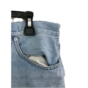 Madewell Super Wide Leg Jeans Stone Wash Blue Size 31P thumbnail 2