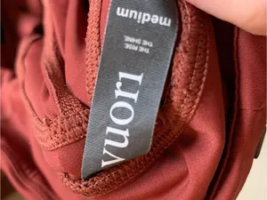 Vuori High-Waist Performance Leggings Rust Women Size Medium Athletic Pants thumbnail 4