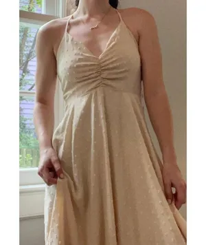 MINKPINK Cream Maxi Dress thumbnail 2