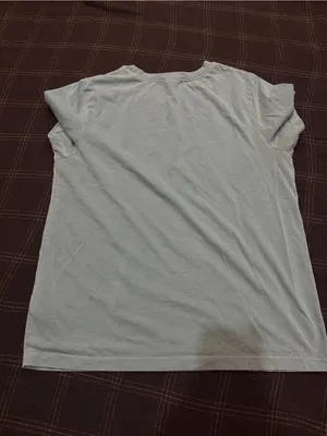 Forever 21 Sage Green Tee with Butterfly Graphic thumbnail 5